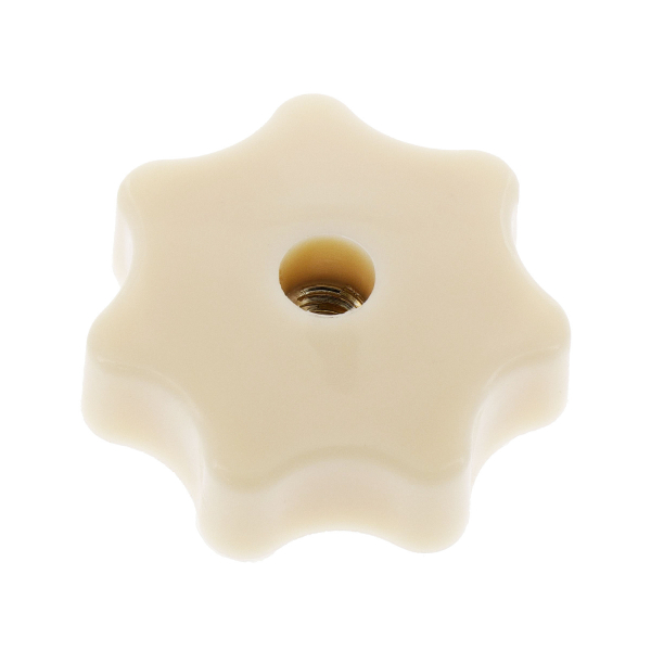 Sterngriffmutter M6 (elfenbein), Simson KR51/1, KR51/2, SD 50, SR4-1, SR4-2, SR4-3, SR4-4, SR50, SR80